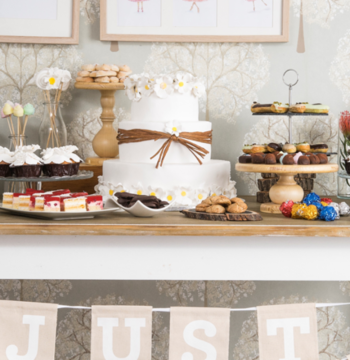 Candy bar nunta rustic